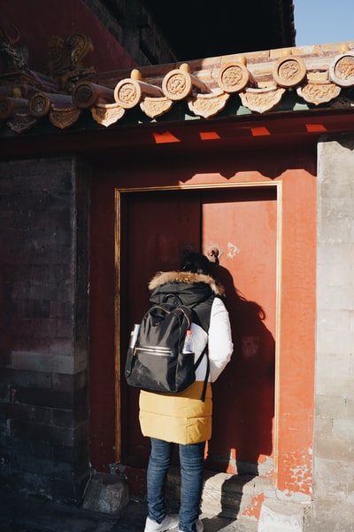 Back to black backpack
